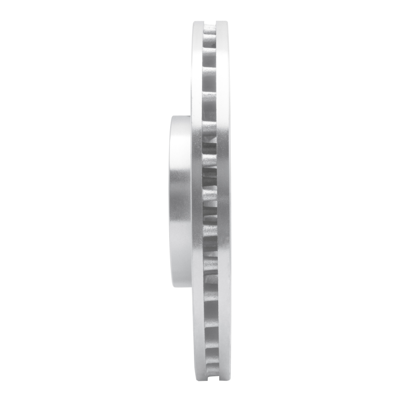 Mercedes-Benz GLE400 Brake Rotor (1) - Front Right - R1 Concepts - Drilled & Slotted - Silver - `12-`19
